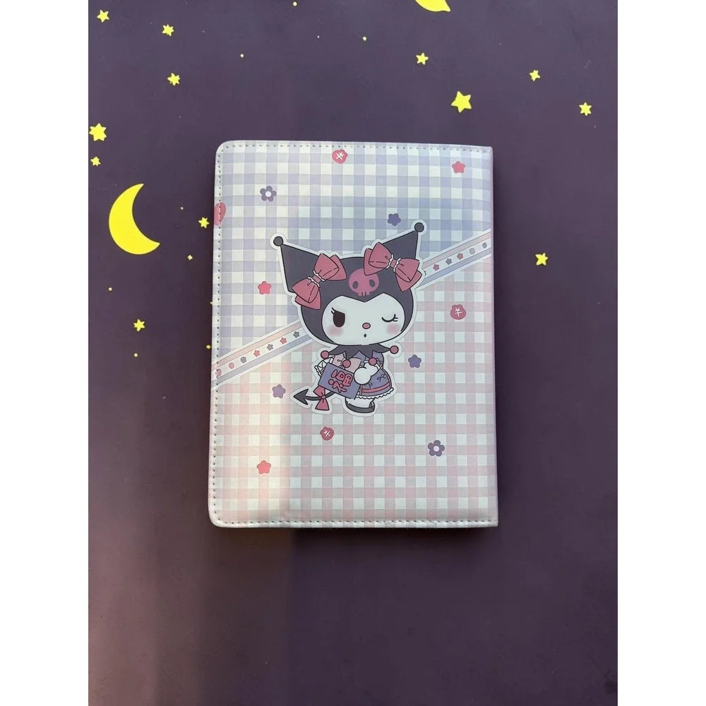 Sanrio Kuromi A5 Journal Notebook Cafe Theme Padded Cover Pink Purple 6x8